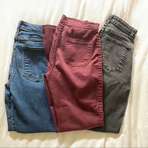 ❌DONATED❌ Bundle of 3 American Apparel Skinny Jeans & Pants